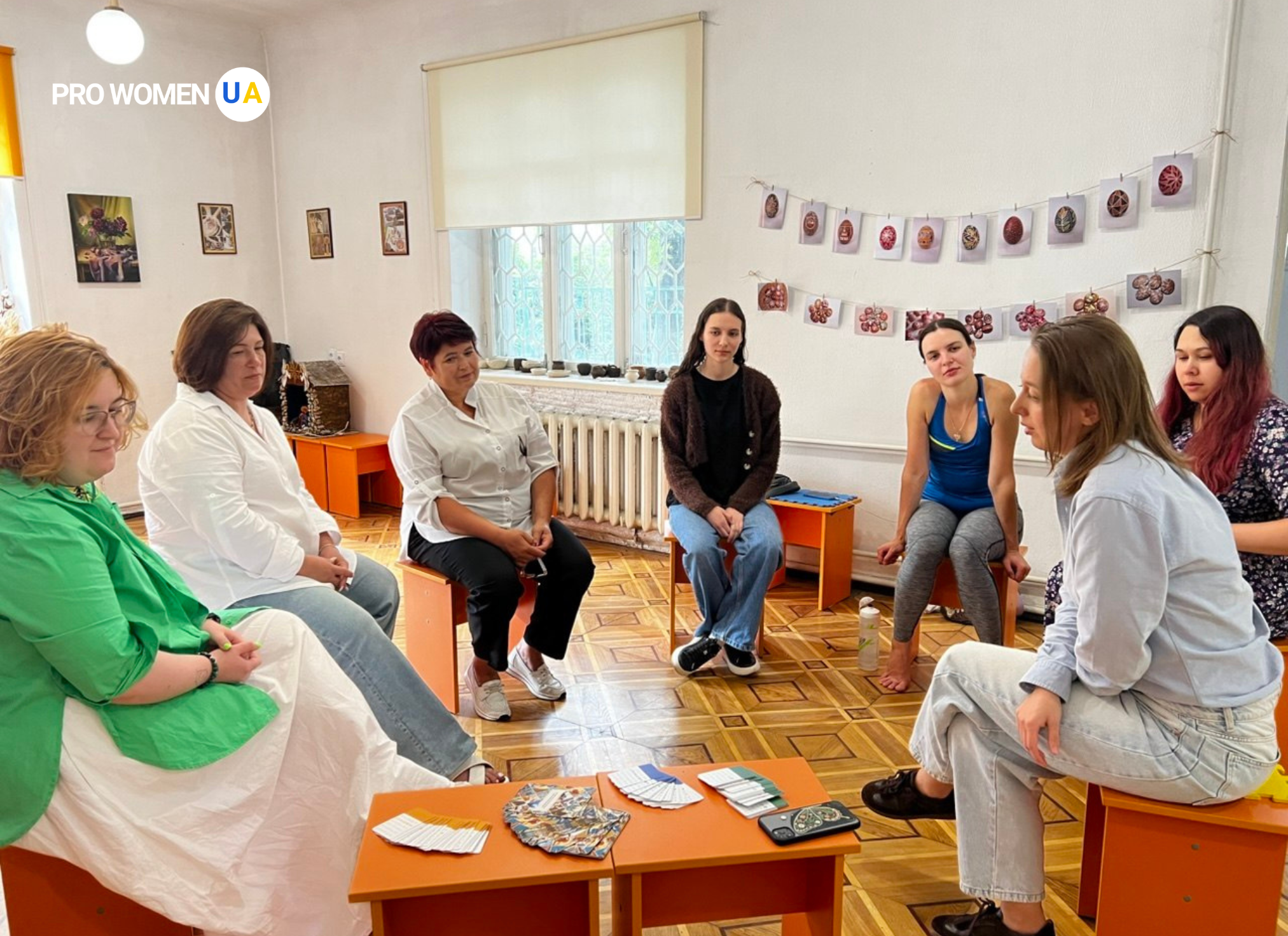 «Теплі кроки до себе»: відбулася зустріч групи самодопомоги від PRO WOMEN UA
